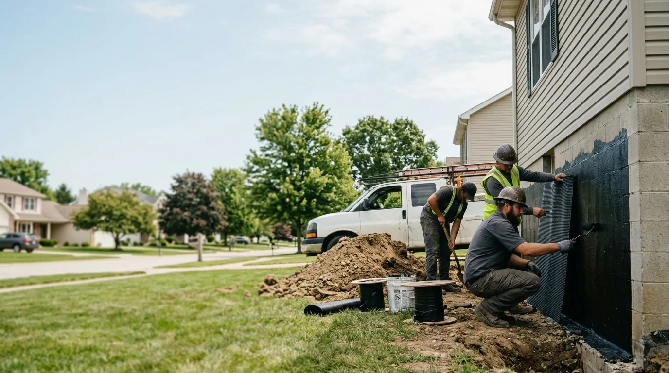 Basement Waterproofing in North Chicago, IL near me